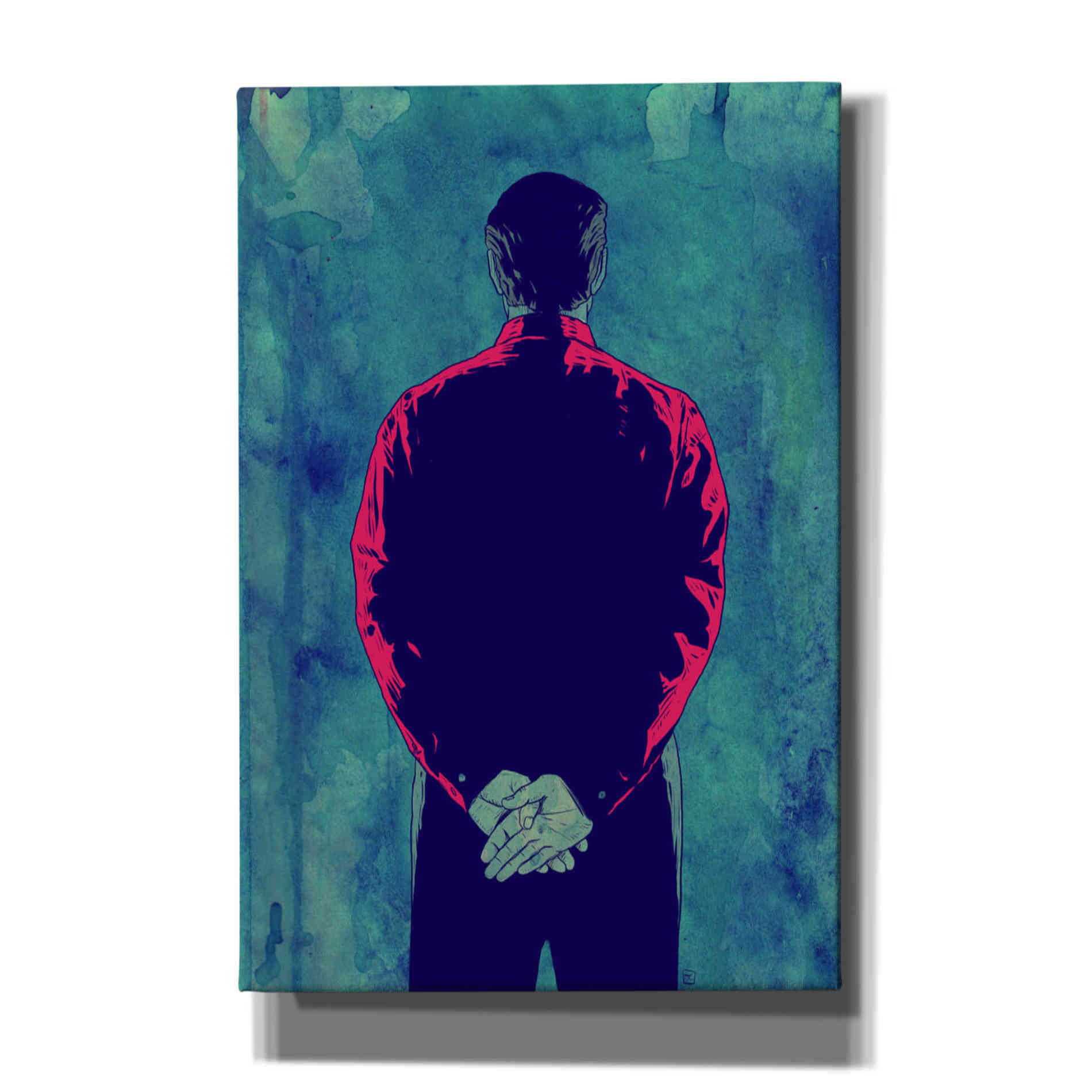 'Back' by Giuseppe Cristiano, Canvas Wall Art