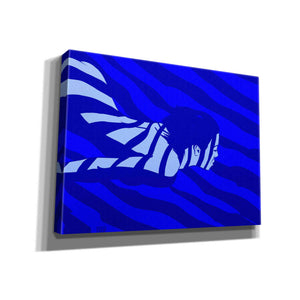 'Blue' by Giuseppe Cristiano, Canvas Wall Art