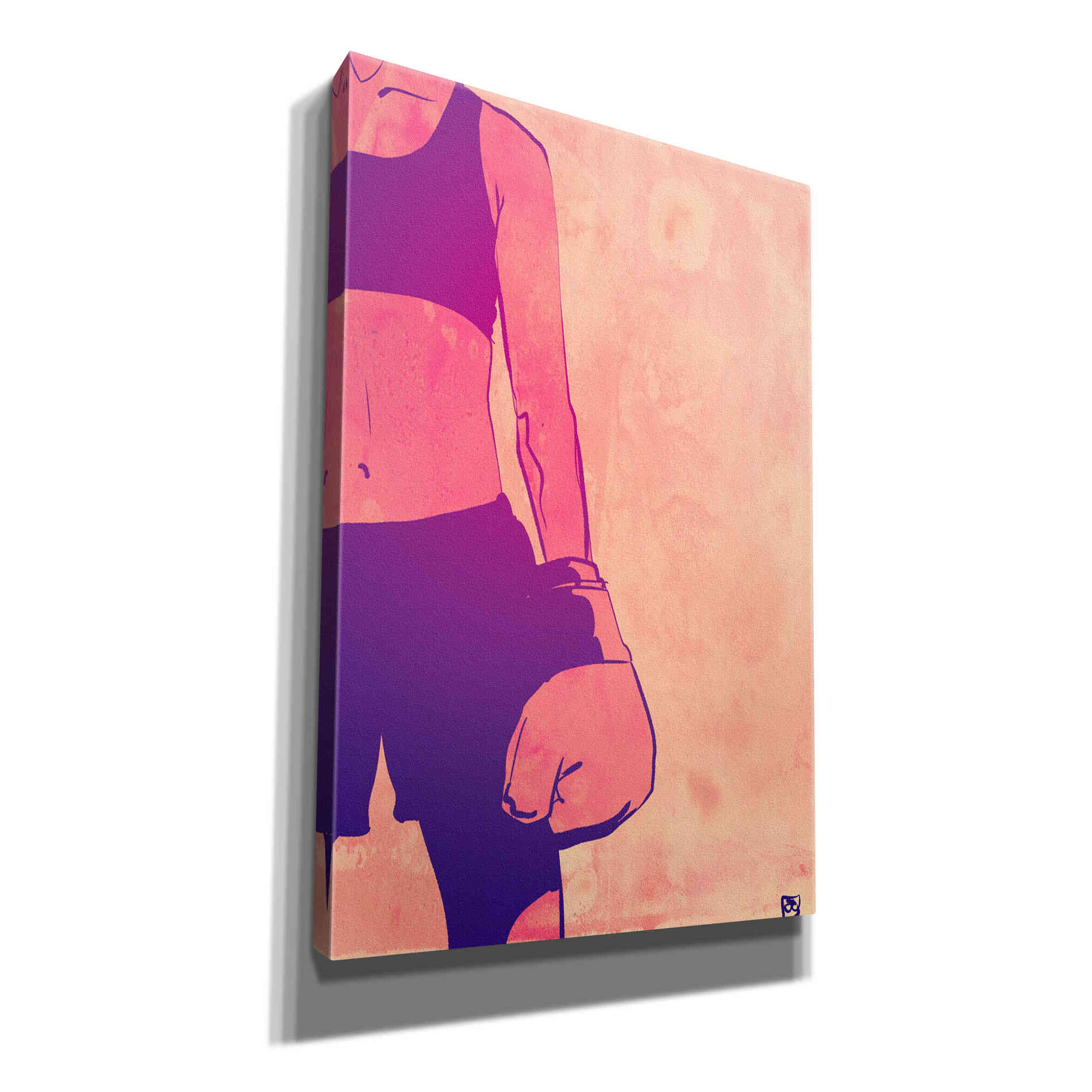'Boxing Club 3' by Giuseppe Cristiano, Canvas Wall Art