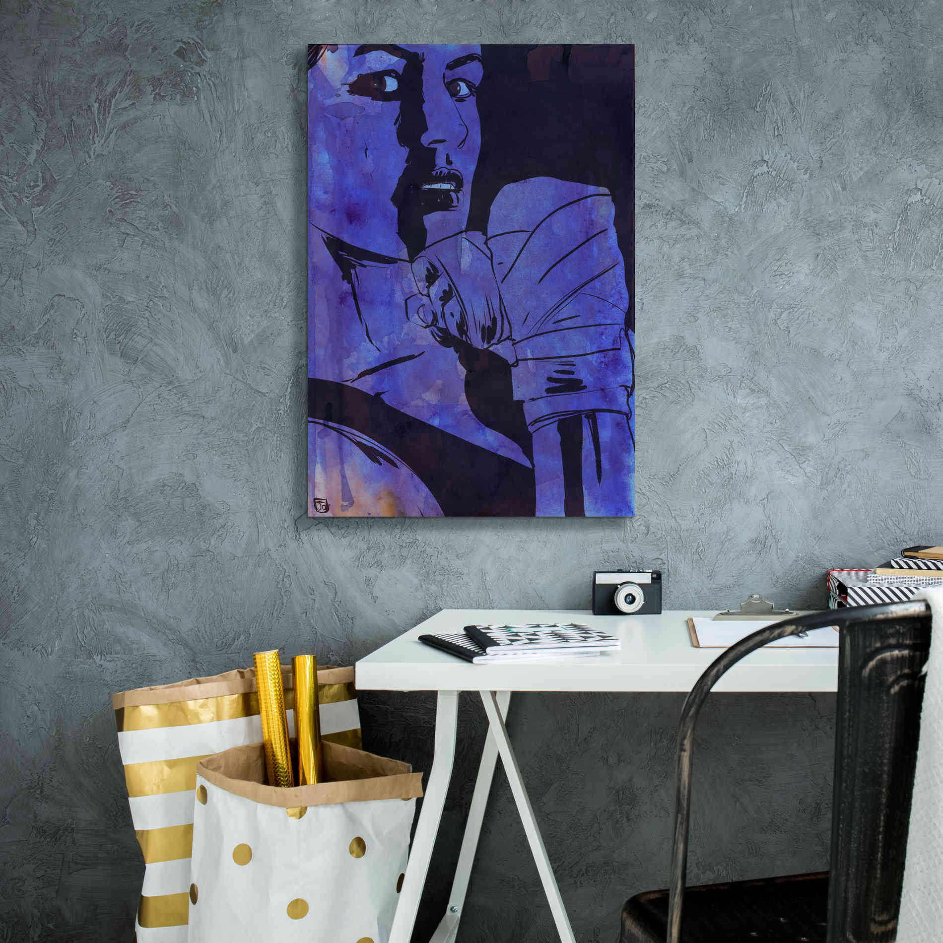 'Boxing Club 7' by Giuseppe Cristiano, Canvas Wall Art,18 x 26