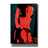 'Brunette in Lingerie' by Giuseppe Cristiano, Canvas Wall Art
