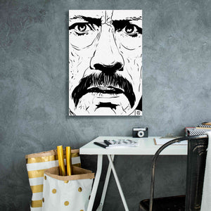 'Danny Trejo 2' by Giuseppe Cristiano, Canvas Wall Art,18 x 26