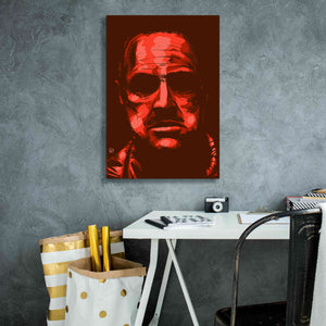 'Don Vito Corleone' by Giuseppe Cristiano, Canvas Wall Art,18 x 26