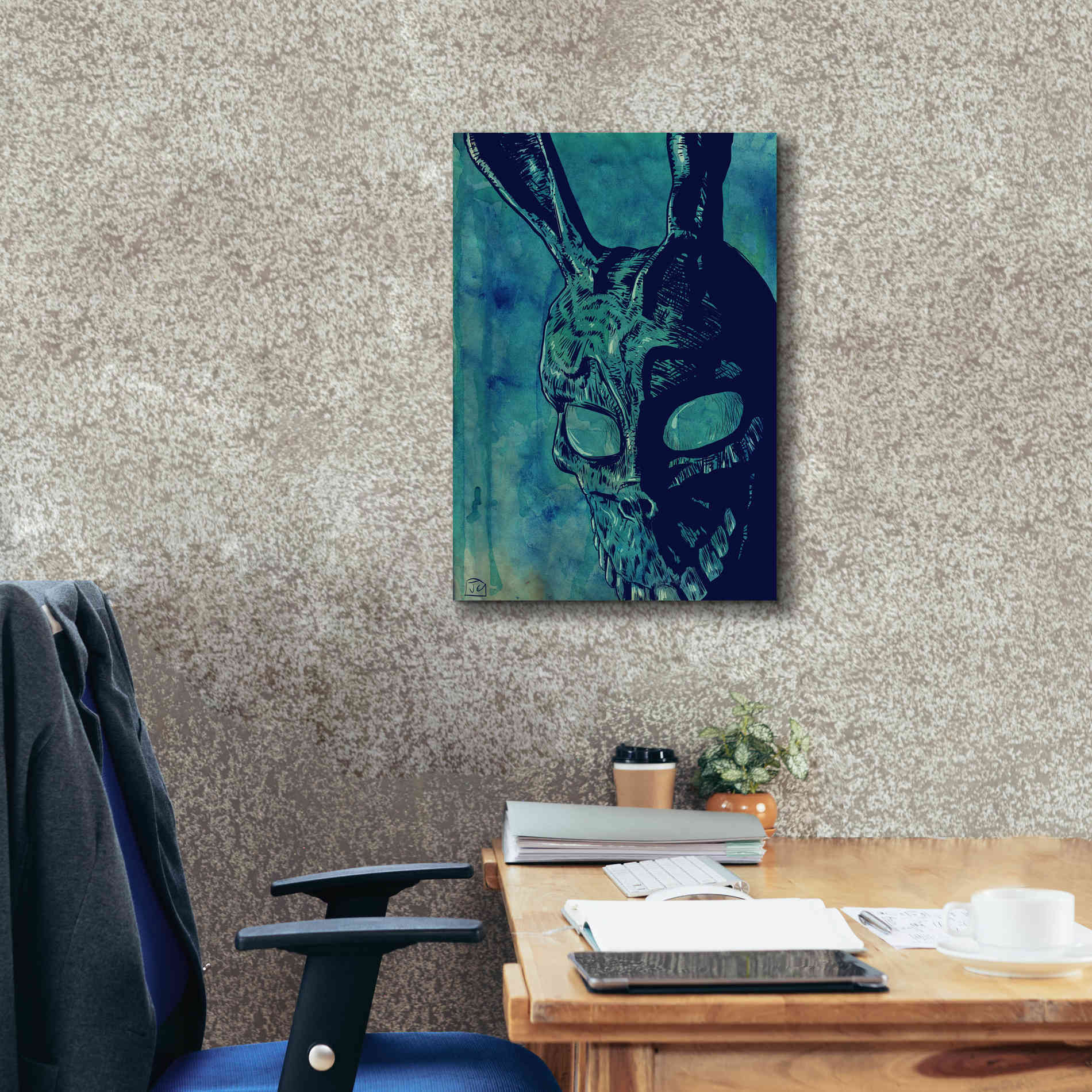 'Donnie Darko' by Giuseppe Cristiano, Canvas Wall Art,18 x 26
