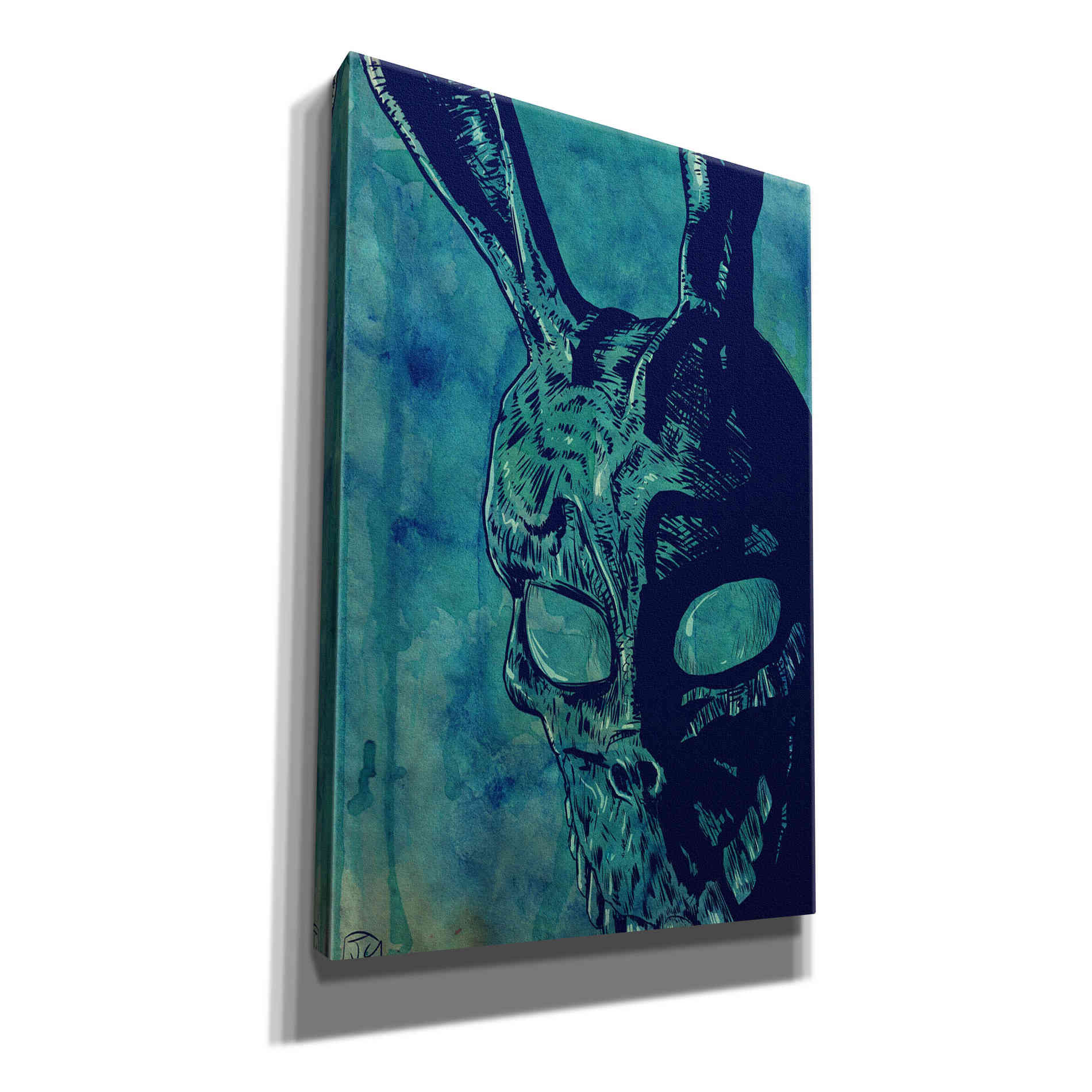 'Donnie Darko' by Giuseppe Cristiano, Canvas Wall Art