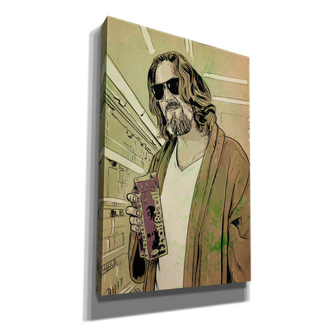 Image of 'Dude Lebowski' by Giuseppe Cristiano, Canvas Wall Art