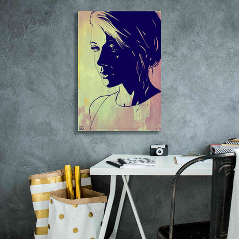 Image of 'Face' by Giuseppe Cristiano, Canvas Wall Art,18 x 26