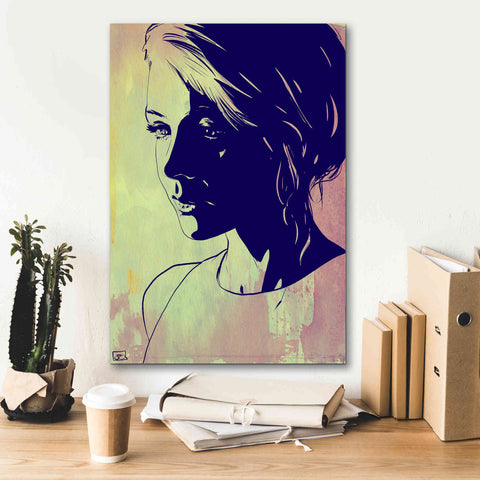 Image of 'Face' by Giuseppe Cristiano, Canvas Wall Art,18 x 26