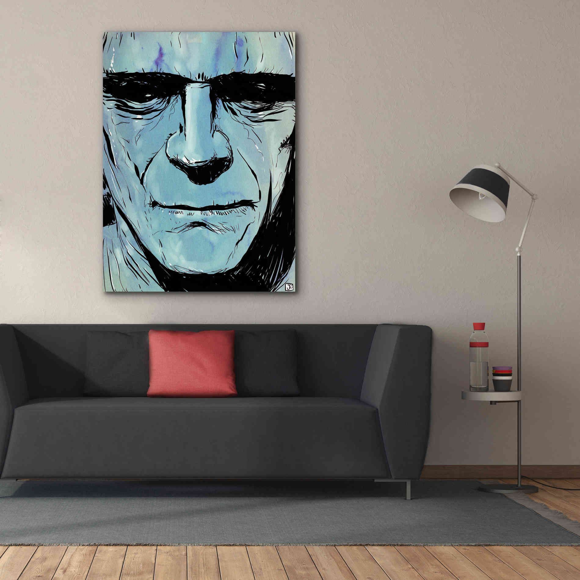 'Frankenstein' by Giuseppe Cristiano, Canvas Wall Art,40 x 54
