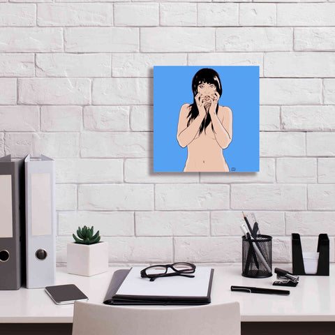 Image of 'Hands' by Giuseppe Cristiano, Canvas Wall Art,12 x 12