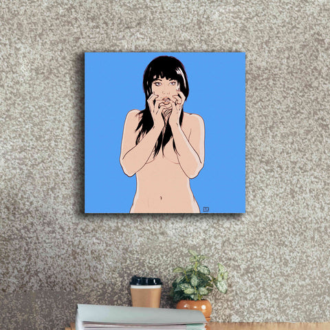 Image of 'Hands' by Giuseppe Cristiano, Canvas Wall Art,18 x 18