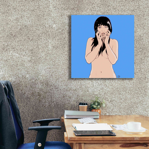 Image of 'Hands' by Giuseppe Cristiano, Canvas Wall Art,26 x 26