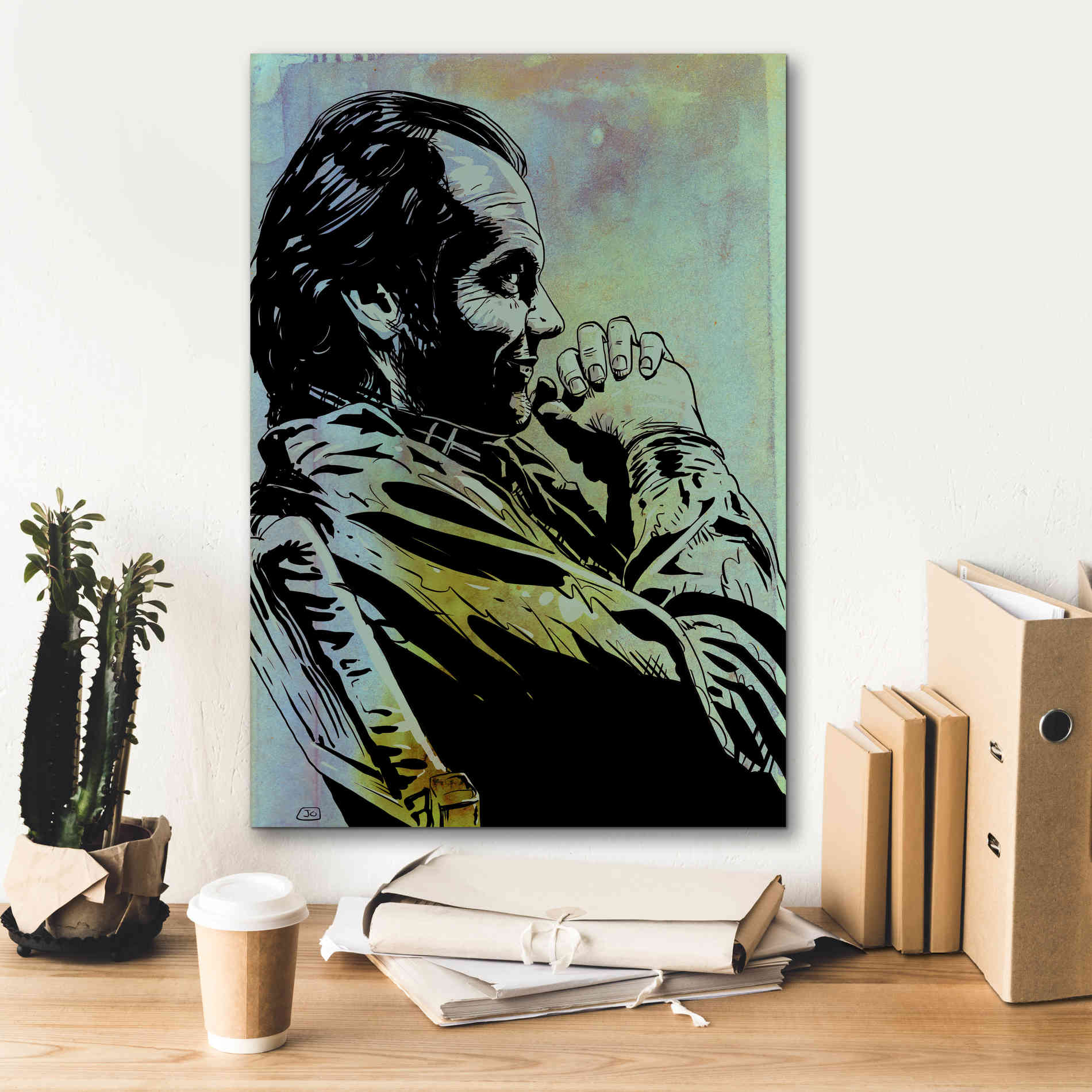 'Jack' by Giuseppe Cristiano, Canvas Wall Art,18 x 26