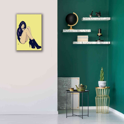 Image of 'Legs and Shoes' by Giuseppe Cristiano, Canvas Wall Art,18 x 26