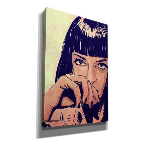 Image of 'Mia Wallace' by Giuseppe Cristiano, Canvas Wall Art