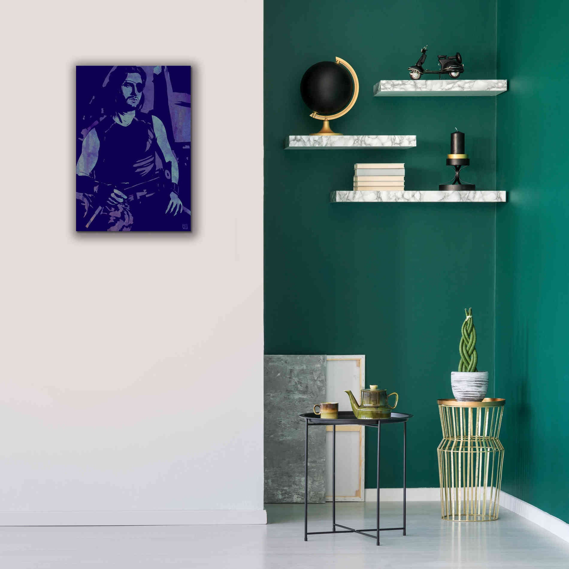 'Plinsken' by Giuseppe Cristiano, Canvas Wall Art,18 x 26