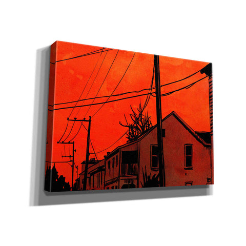 Image of 'Red Sky 01' by Giuseppe Cristiano, Canvas Wall Art