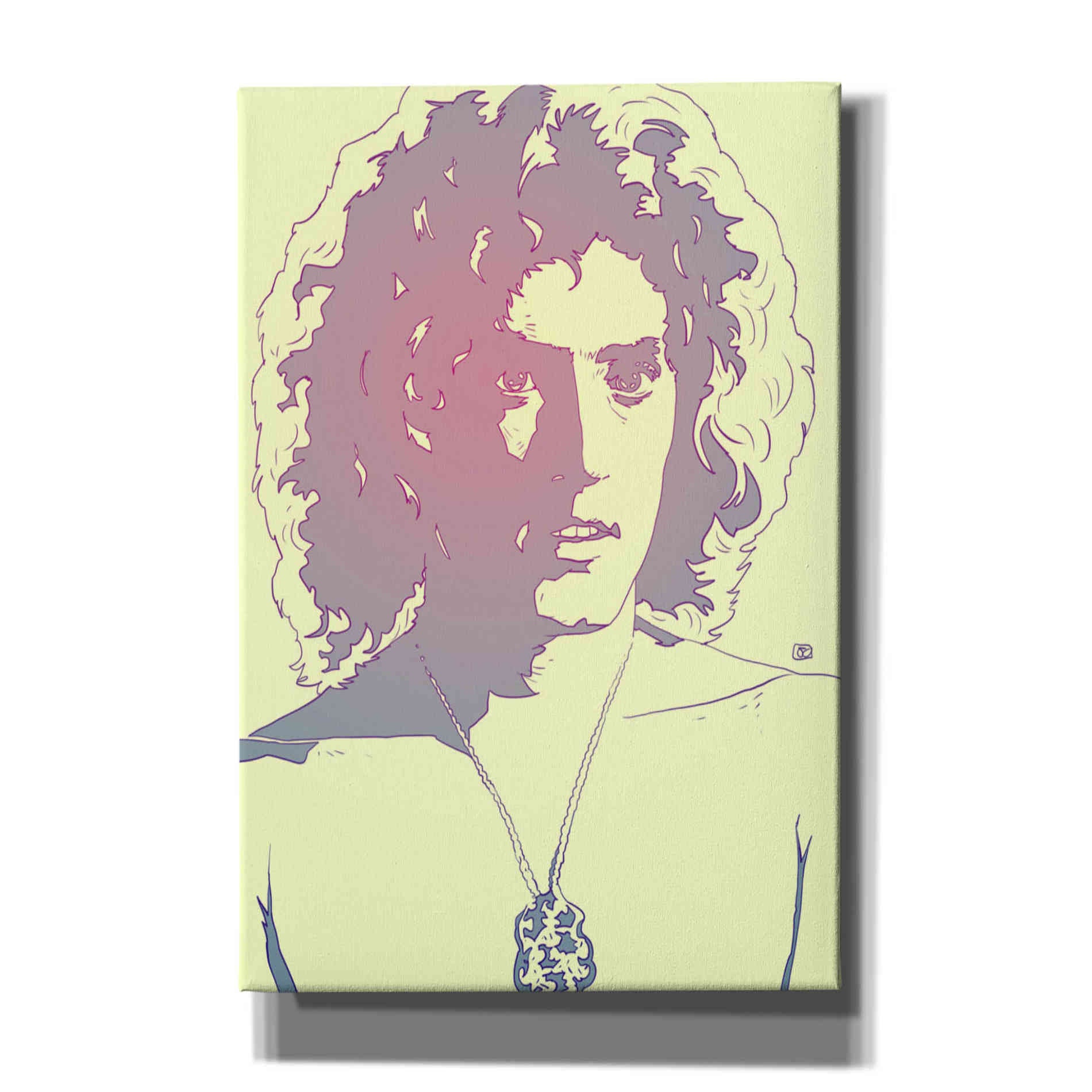 'Roger Daltrey' by Giuseppe Cristiano, Canvas Wall Art