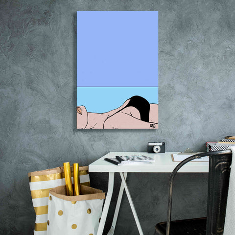 Image of 'Sea II' by Giuseppe Cristiano, Canvas Wall Art,18 x 26