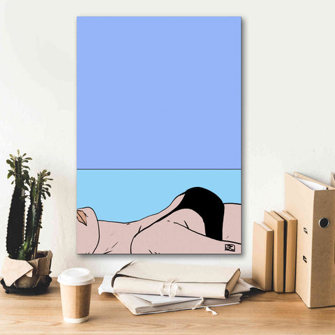 Image of 'Sea II' by Giuseppe Cristiano, Canvas Wall Art,18 x 26