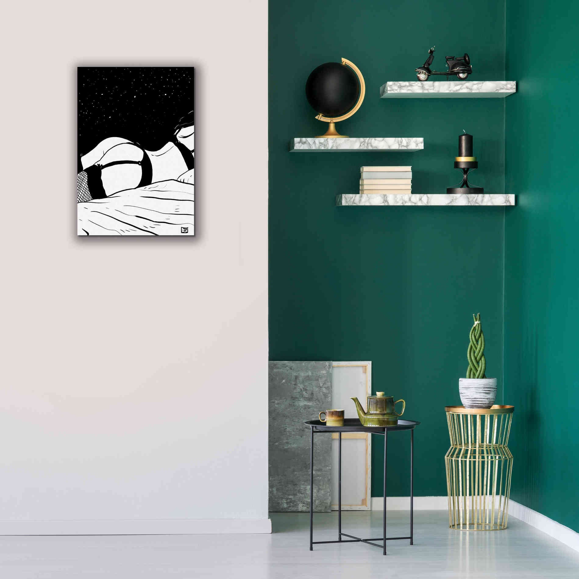 'Sexy II' by Giuseppe Cristiano, Canvas Wall Art,18 x 26