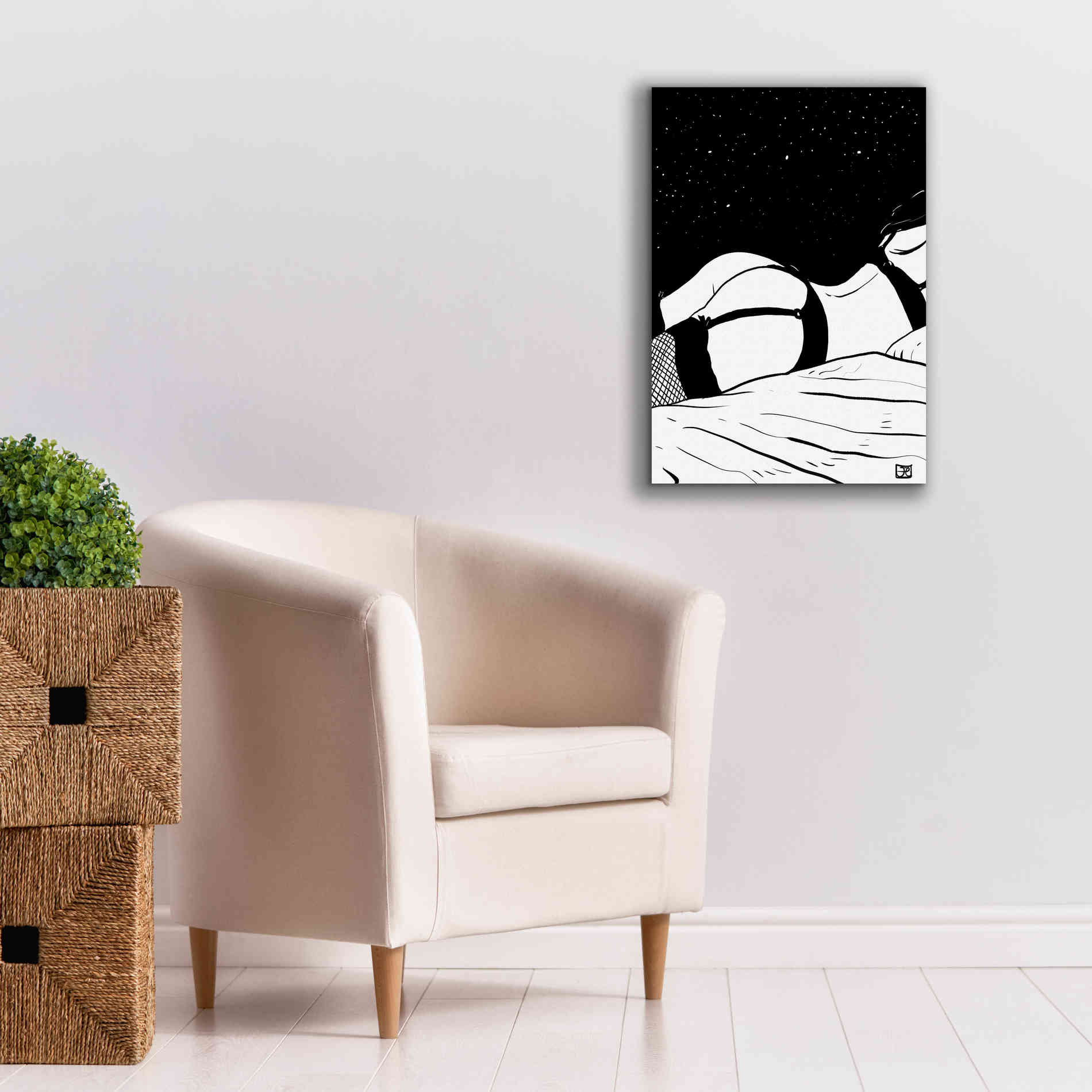 'Sexy II' by Giuseppe Cristiano, Canvas Wall Art,18 x 26