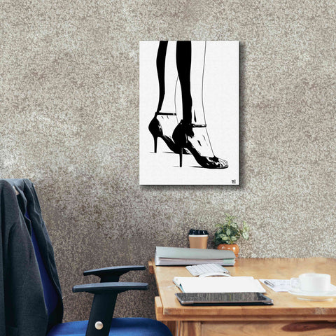 Image of 'Shoes X' by Giuseppe Cristiano, Canvas Wall Art,18 x 26
