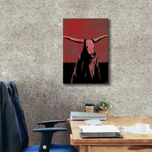 'Skull' by Giuseppe Cristiano, Canvas Wall Art,18 x 26