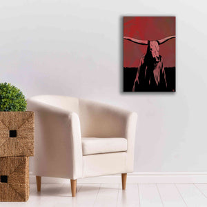 'Skull' by Giuseppe Cristiano, Canvas Wall Art,18 x 26