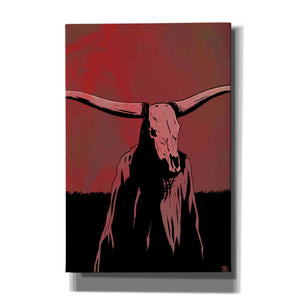 'Skull' by Giuseppe Cristiano, Canvas Wall Art