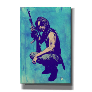 'Snake Plissken' by Giuseppe Cristiano, Canvas Wall Art