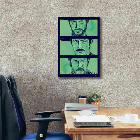 Image of 'The Good the Bad and the Ugly' by Giuseppe Cristiano, Canvas Wall Art,18 x 26