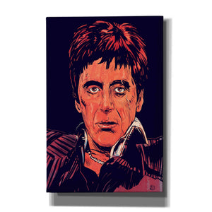 'Tony Montana' by Giuseppe Cristiano, Canvas Wall Art