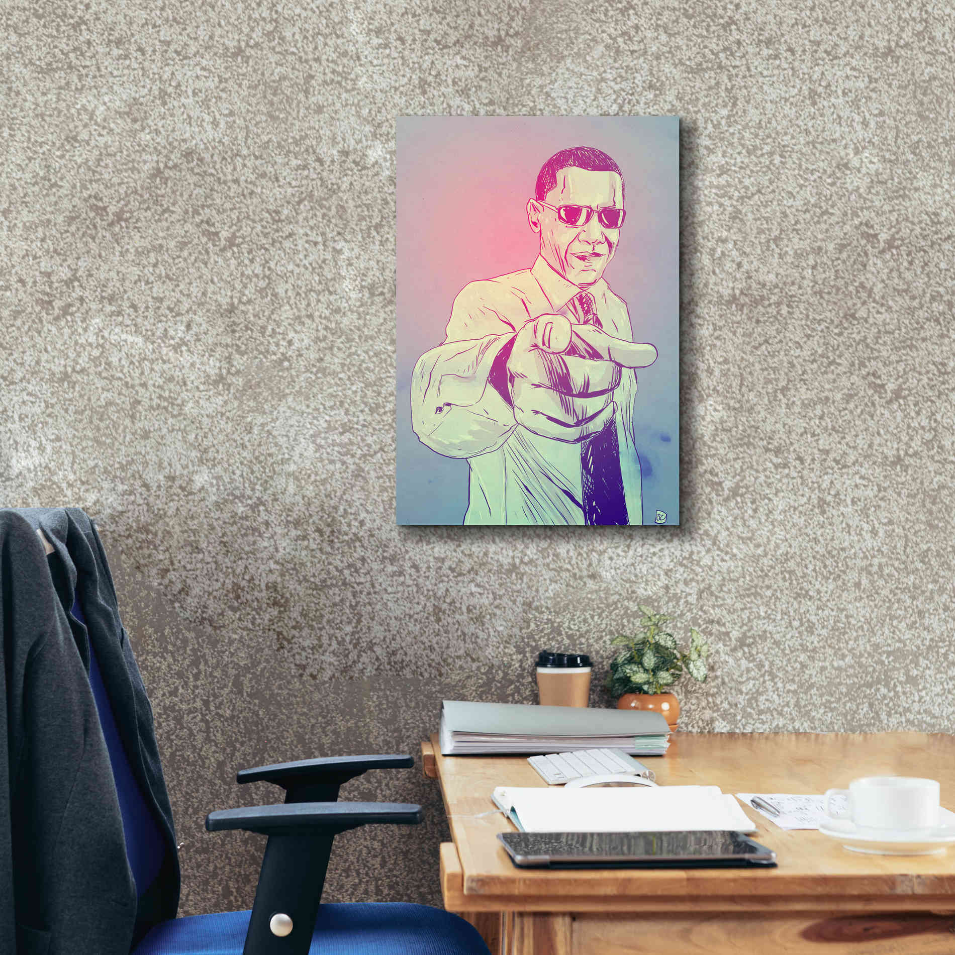 'Yes You Can' by Giuseppe Cristiano, Canvas Wall Art,18 x 26