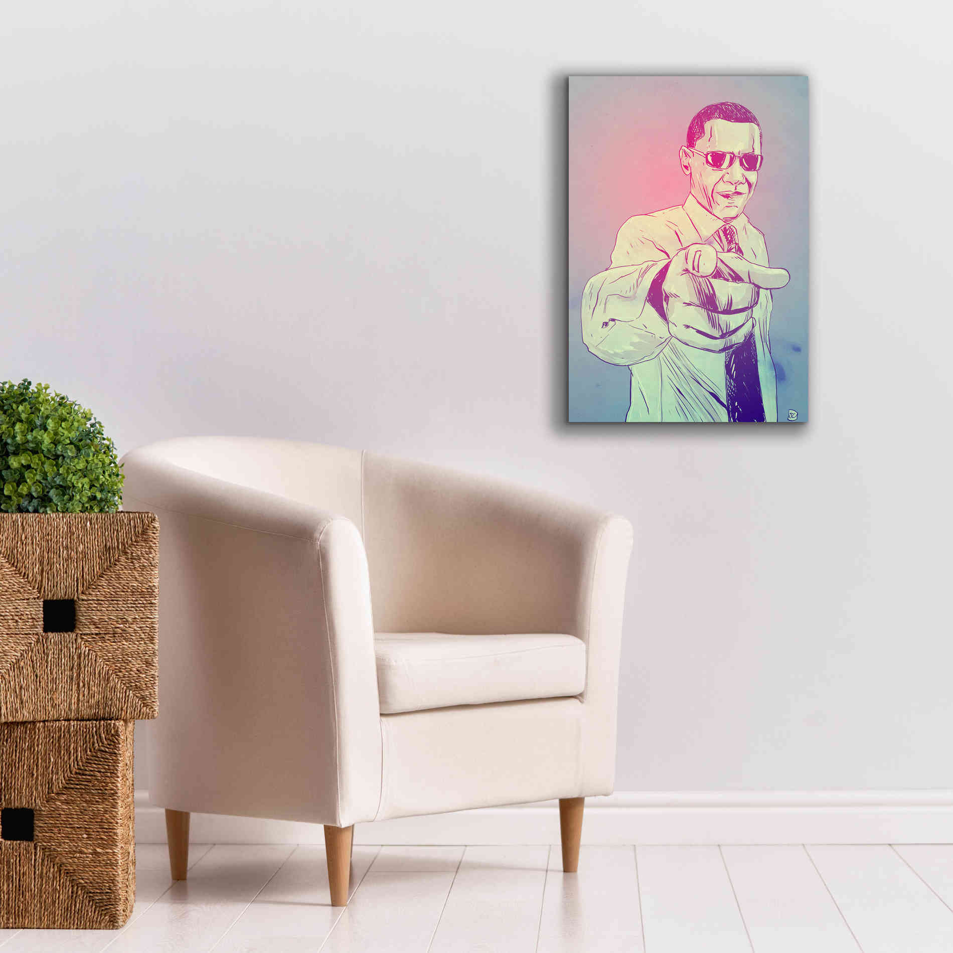 'Yes You Can' by Giuseppe Cristiano, Canvas Wall Art,18 x 26
