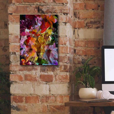 Image of 'Abstract Floral' by Shandra Smith, Canvas Wall Art,12 x 16