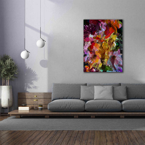 Image of 'Abstract Floral' by Shandra Smith, Canvas Wall Art,40 x 54