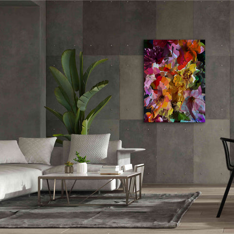 Image of 'Abstract Floral' by Shandra Smith, Canvas Wall Art,40 x 54