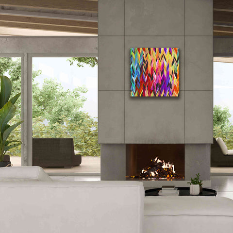 Image of 'Burst of Color' by Shandra Smith, Canvas Wall Art,26 x 26