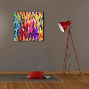 'Burst of Color' by Shandra Smith, Canvas Wall Art,26 x 26