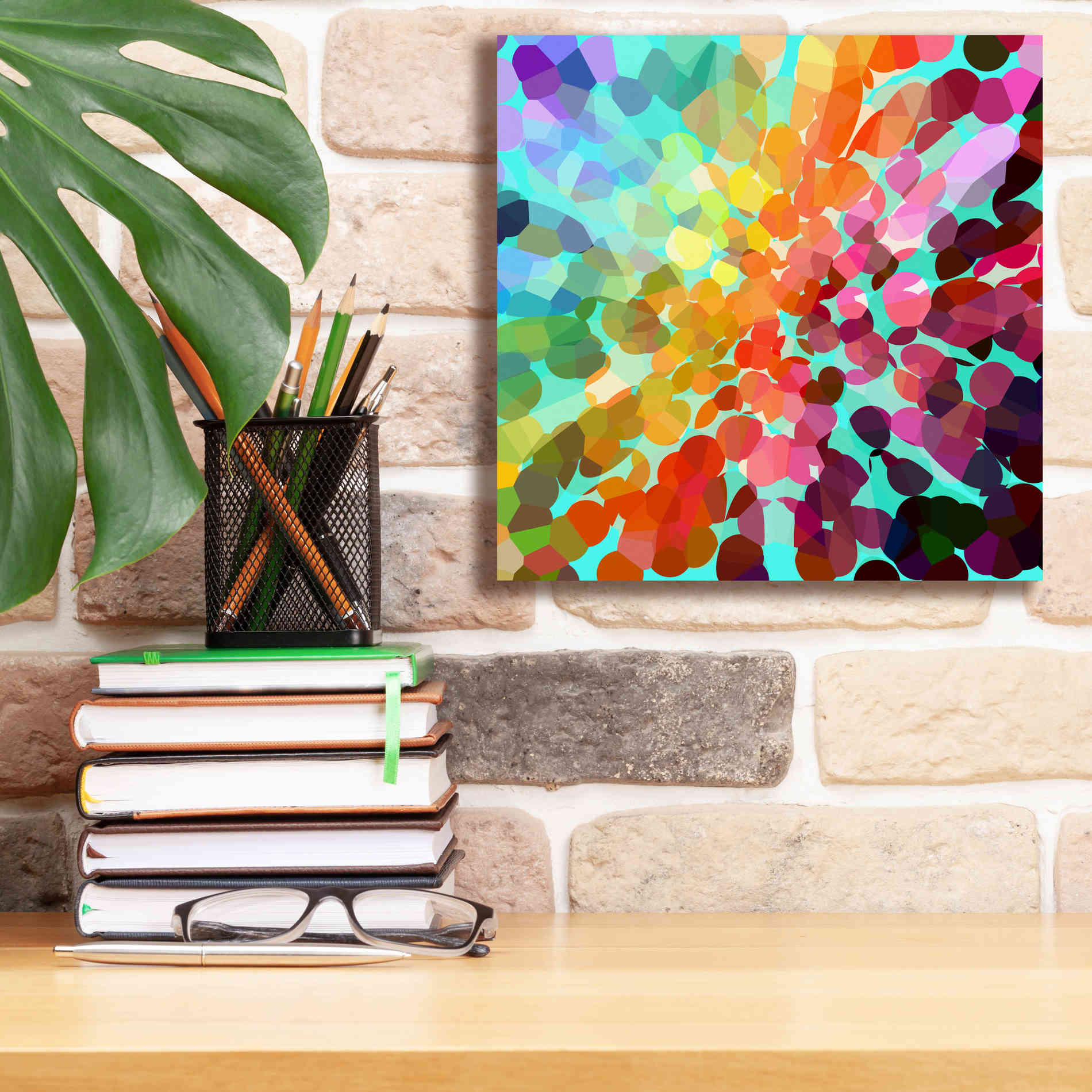 'Connect' by Shandra Smith, Canvas Wall Art,12 x 12