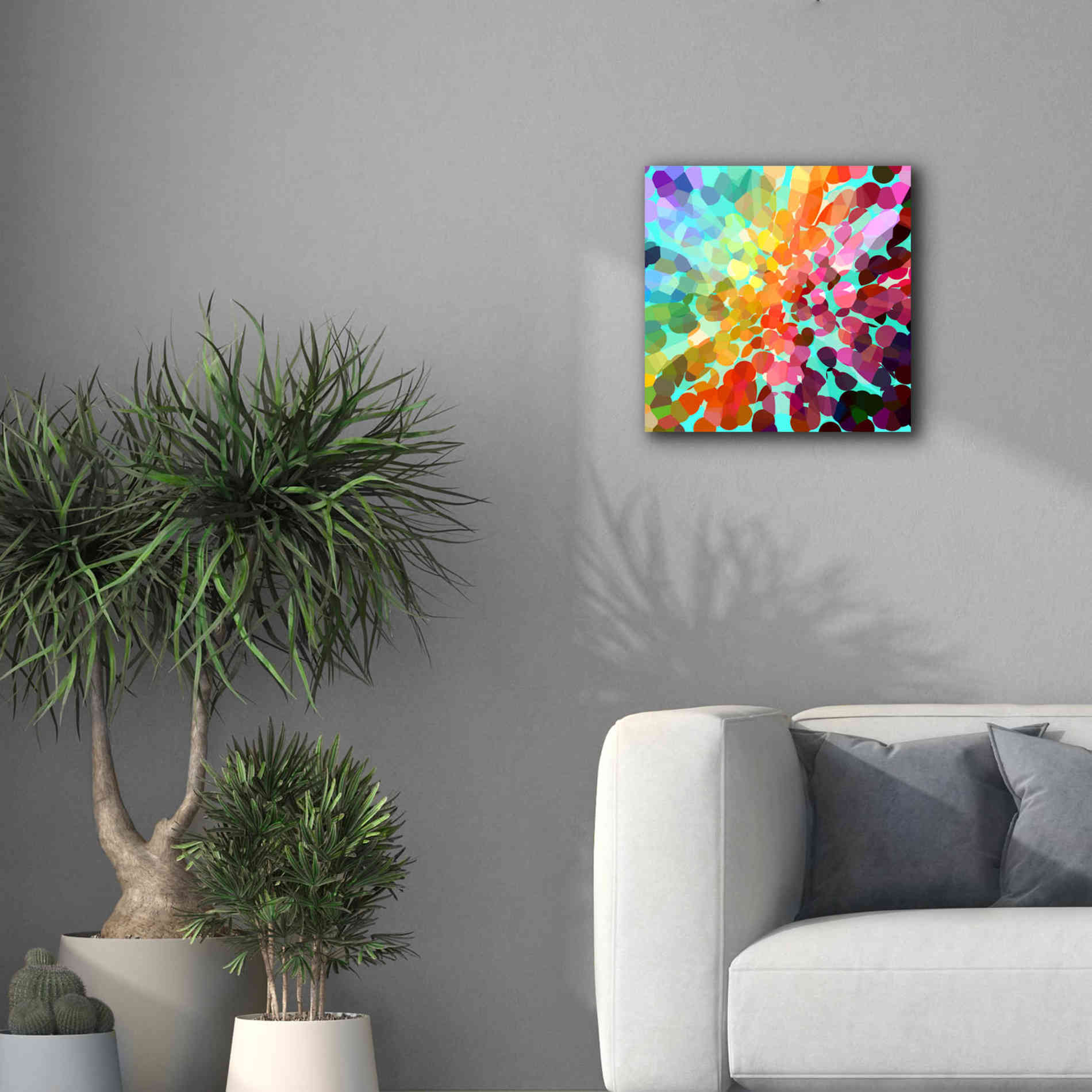 'Connect' by Shandra Smith, Canvas Wall Art,18 x 18