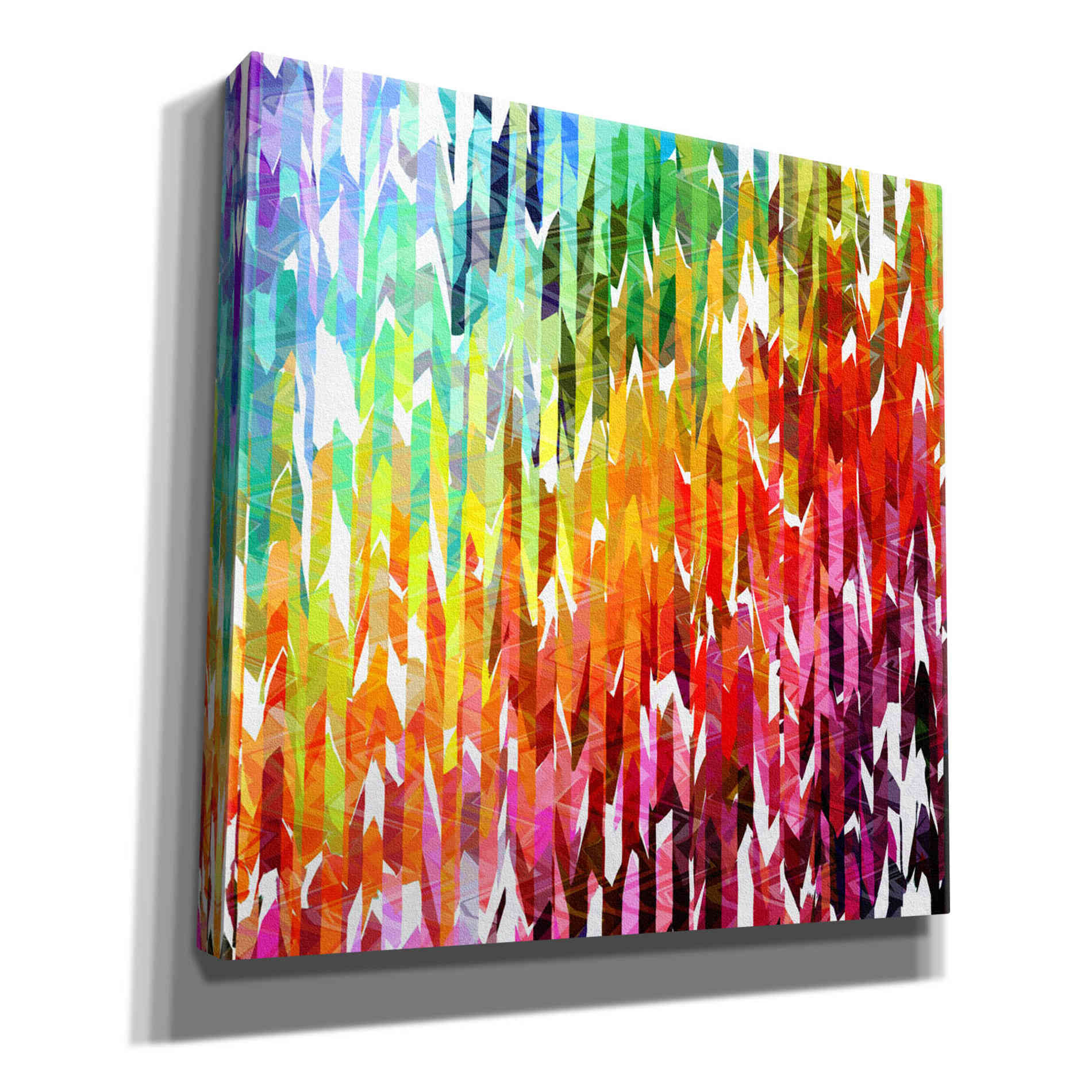'Designer Stripes' by Shandra Smith, Canvas Wall Art,12x12x1.1x0,18x18x1.1x0,26x26x1.74x0,37x37x1.74x0