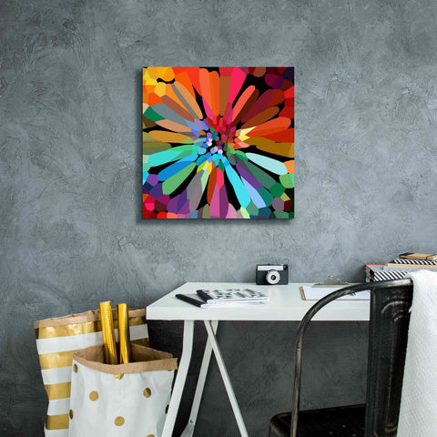 Image of 'Flower' by Shandra Smith, Canvas Wall Art,18 x 18