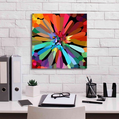 Image of 'Flower' by Shandra Smith, Canvas Wall Art,18 x 18