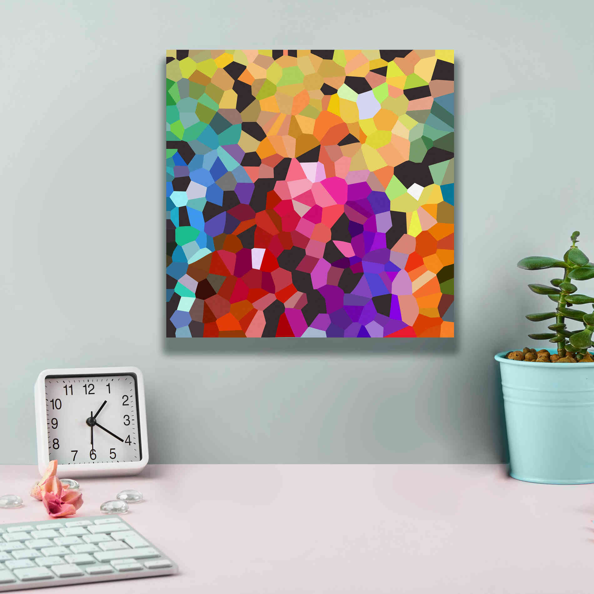 'Fooling Around' by Shandra Smith, Canvas Wall Art,12 x 12