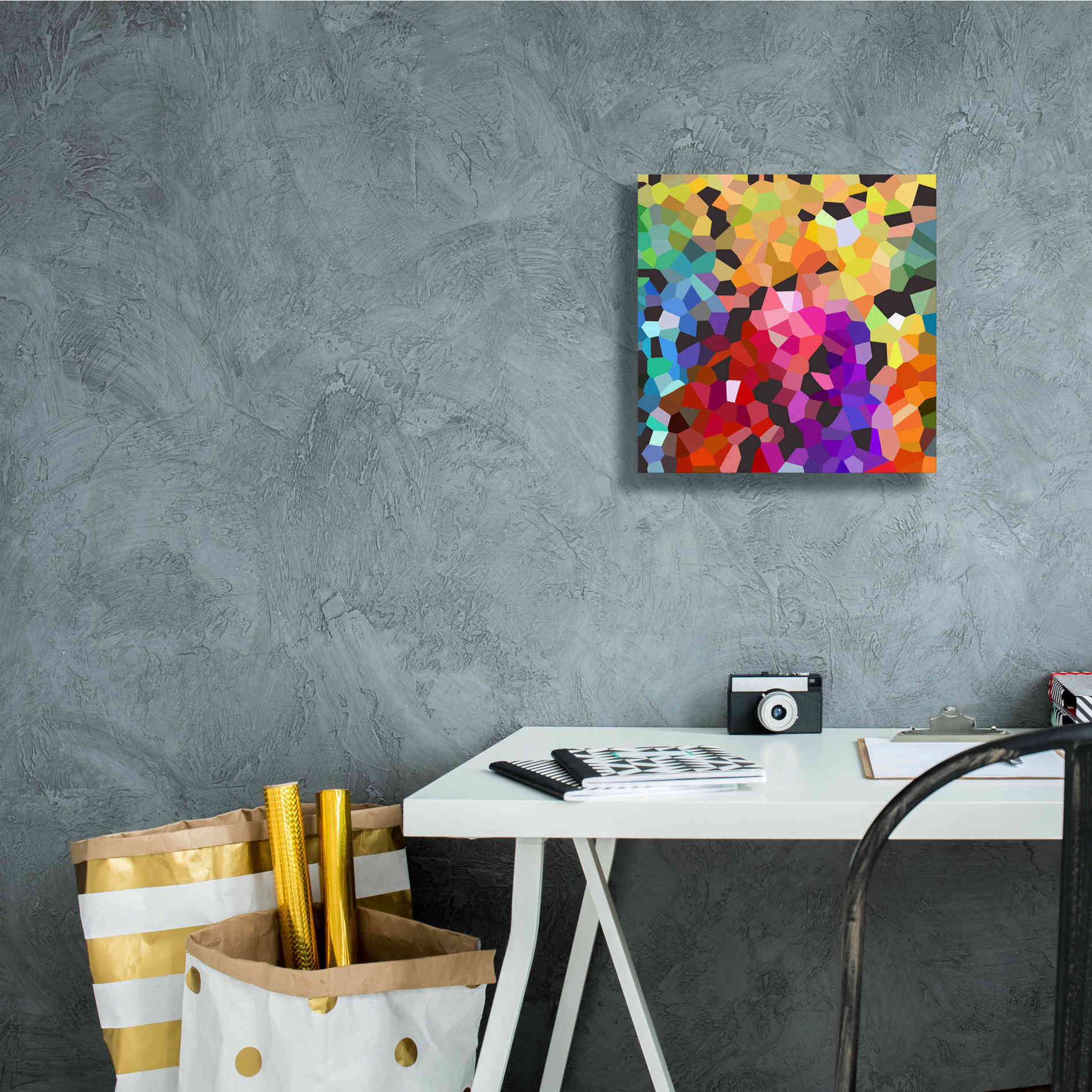 'Fooling Around' by Shandra Smith, Canvas Wall Art,12 x 12