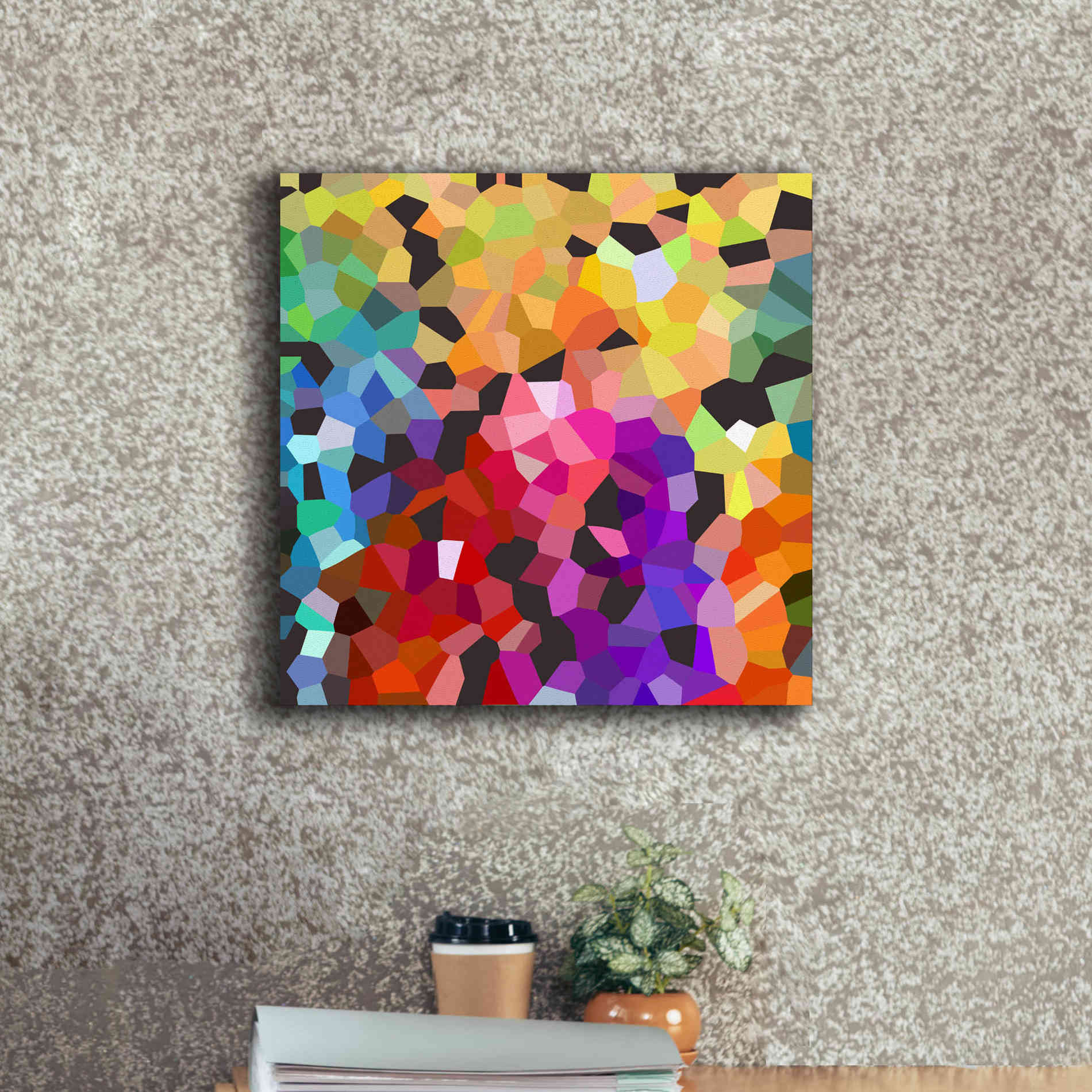 'Fooling Around' by Shandra Smith, Canvas Wall Art,18 x 18