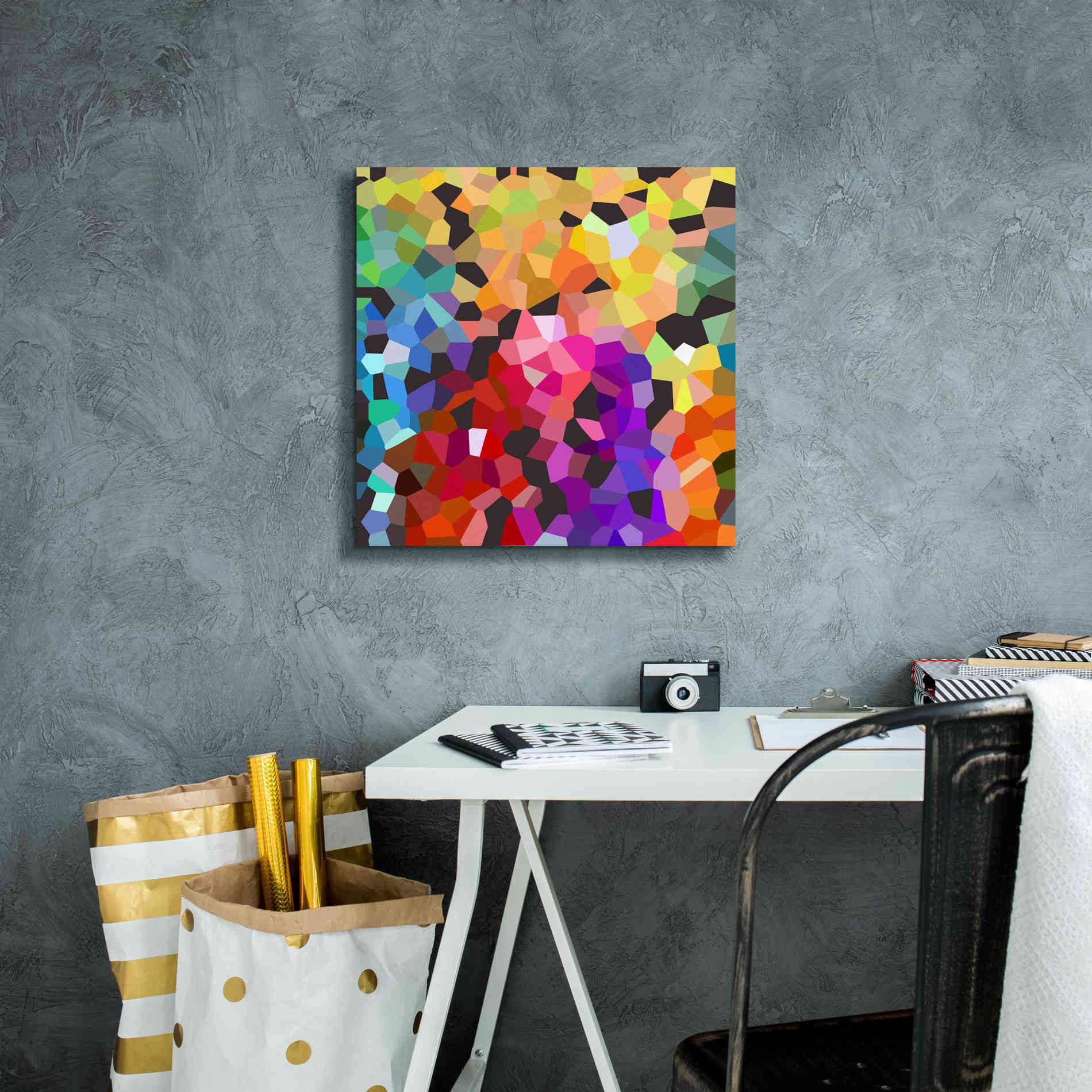 'Fooling Around' by Shandra Smith, Canvas Wall Art,18 x 18
