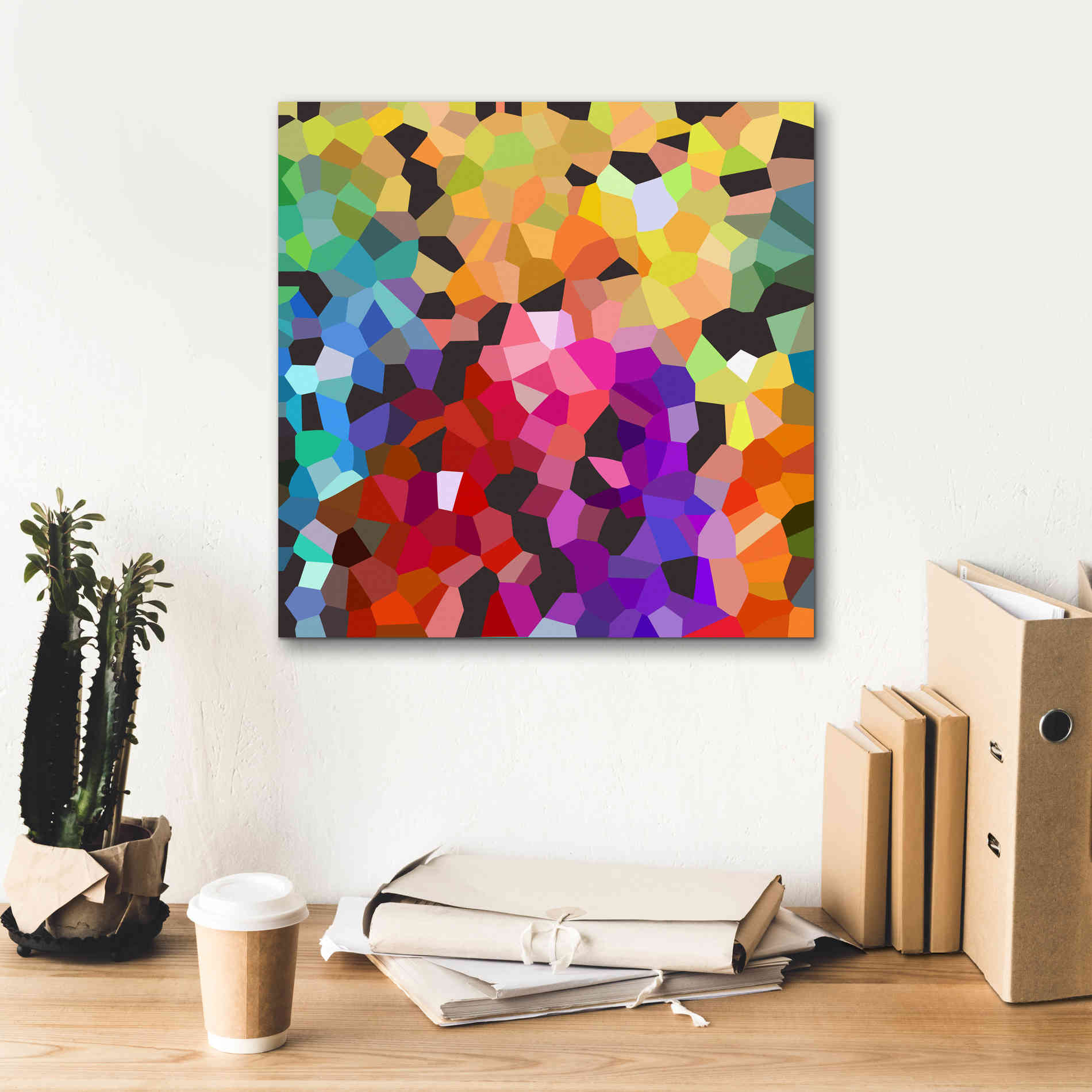 'Fooling Around' by Shandra Smith, Canvas Wall Art,18 x 18